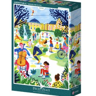 Puzzle Jardin Public 1000 pcs