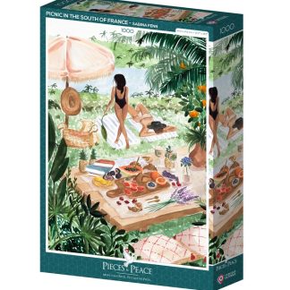 Puzzle Picnic in the South of France 1000 pcs