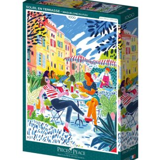 Puzzle Soleil en terrasse 1000 pcs