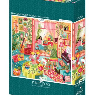 Puzzle Salle de Musique avec Vue 1000 pcs