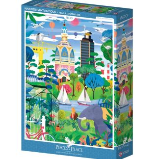 Puzzle Nantes Fantastique 1500 pcs
