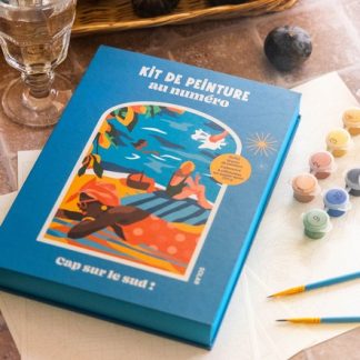 Kit de peinture au numéro Cap sur le sud