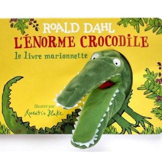 Le livre marionnette l'Enorme Crocodile
