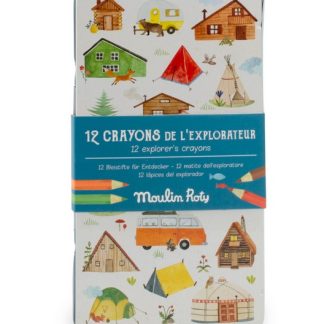 Crayons de couleurs explorateur multicolores x12
