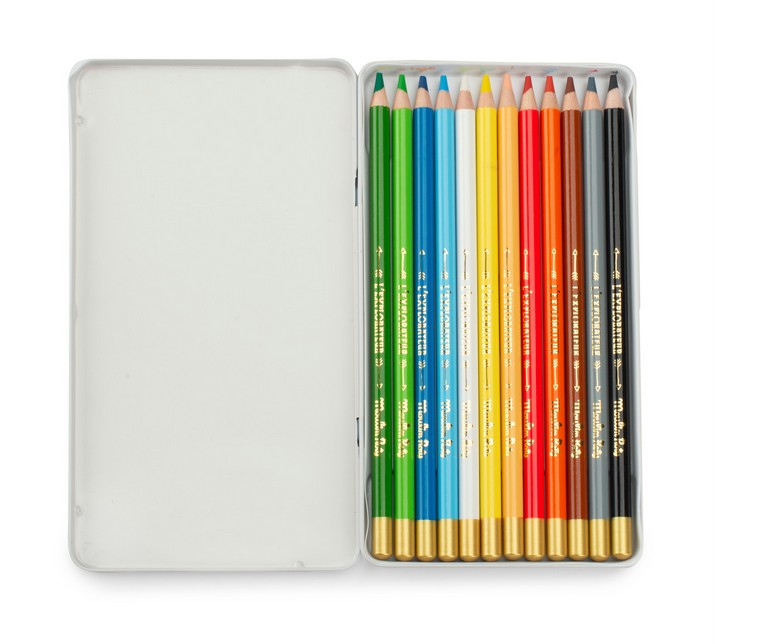 Crayons de couleurs explorateur multicolores x12 – Image 2