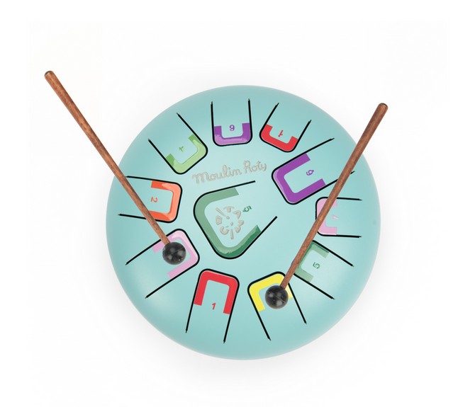 Tambour à languettes Puce & Pilou