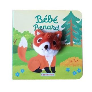 Livre marionnette Bébé Renard