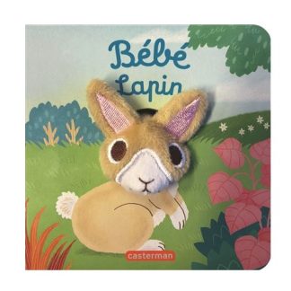 Livre marionnette Bébé Lapin
