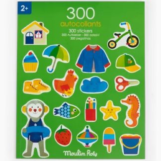 Cahier 300 stickers Les Popipop