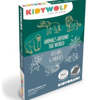 Cartes à dessins animaux et pirates