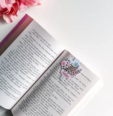 Marque-page: Bouquet de fleurs – Image 2