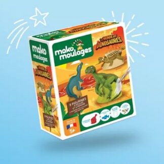 Kit 3 moules: Le monde des dinosaures