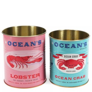 Pot métal ocean's (bleu)
