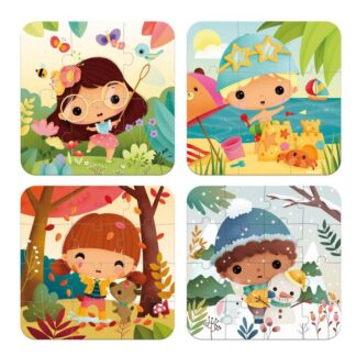 Puzzles evolutifs x4 saisons
