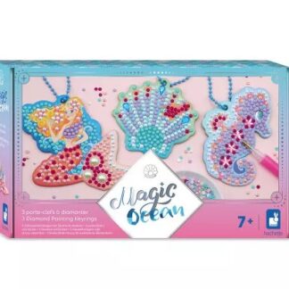 Kit 3 porte-clefs à diamanter