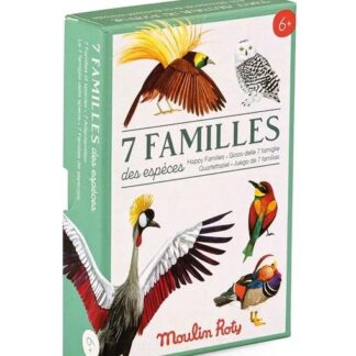 7 familles des espèces