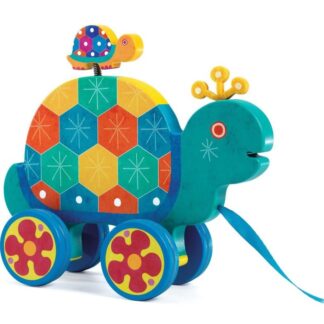 Jouet à tirer Tortue Gaspard