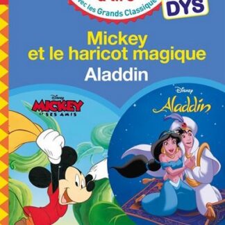 J'apprends à lire Disney (spécial DYS): Mickey et le haricot magique + Aladdin