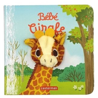 Livre marionnette Bébé Girafe