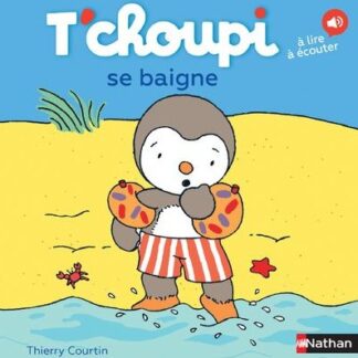 T'choupi se baigne