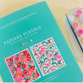 Peinture par numéros: Papiers fleuris – Image 2
