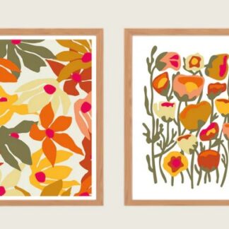 Peinture par numéros: Fleurs