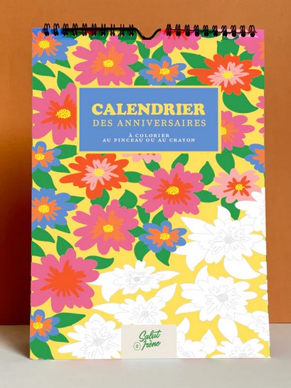 Calendrier perpétuel des anniversaires à peindre