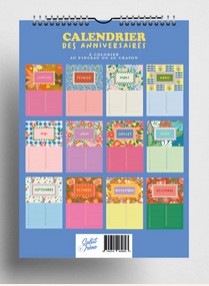 Calendrier perpétuel des anniversaires à peindre – Image 2