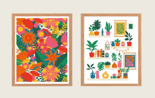 Peinture par numéros: Jardins