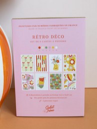 Cartes à peindre par numéros: Rétro déco – Image 2