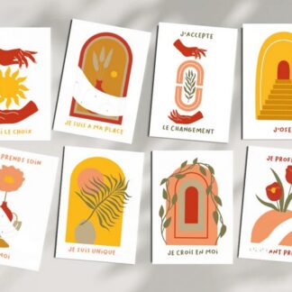 Cartes à peindre par numéros: Self love