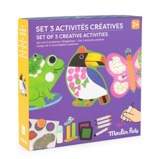 Set 3 activités créatives Les Toupitis