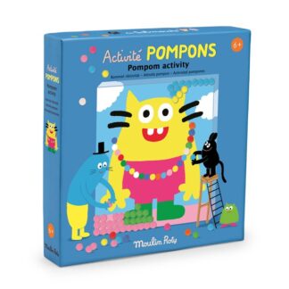 Activité pompons Les Schmouks