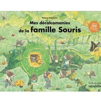Décalcomanie La famille souris