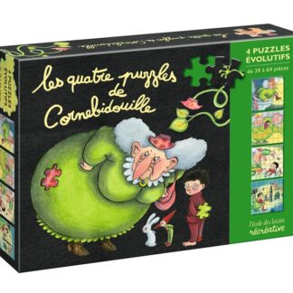 Puzzle évolutifs x4 Cornebidouille