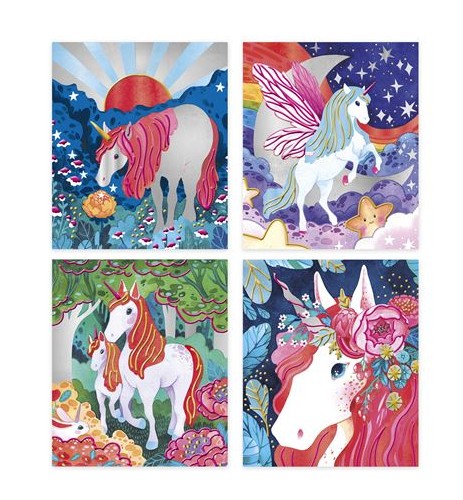 Peinture nacrée et 3D Licornes – Image 2