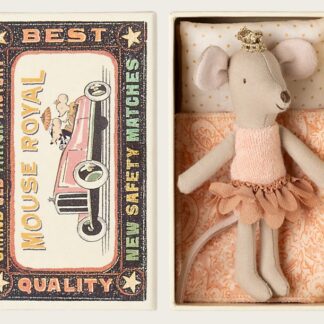 Princesse petite soeur dans sa boîte