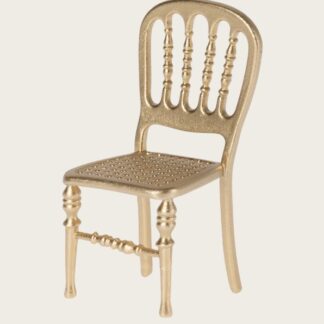Chaise souris doré