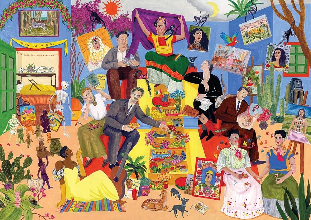 Puzzle Dinner with Frida 1000pcs – Image 2