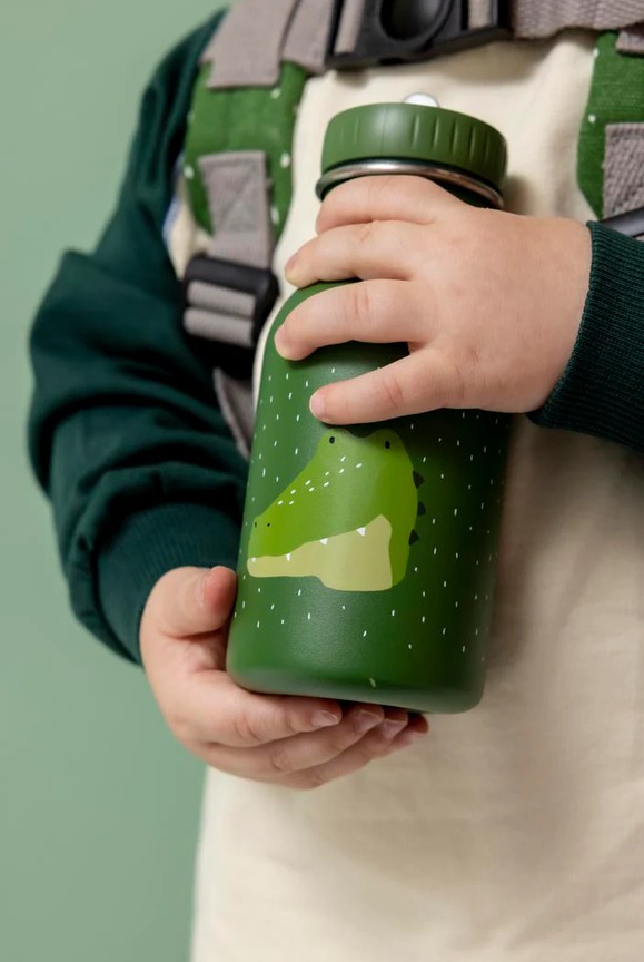 Gourde métal 350ml: Monsieur Crocodile – Image 3