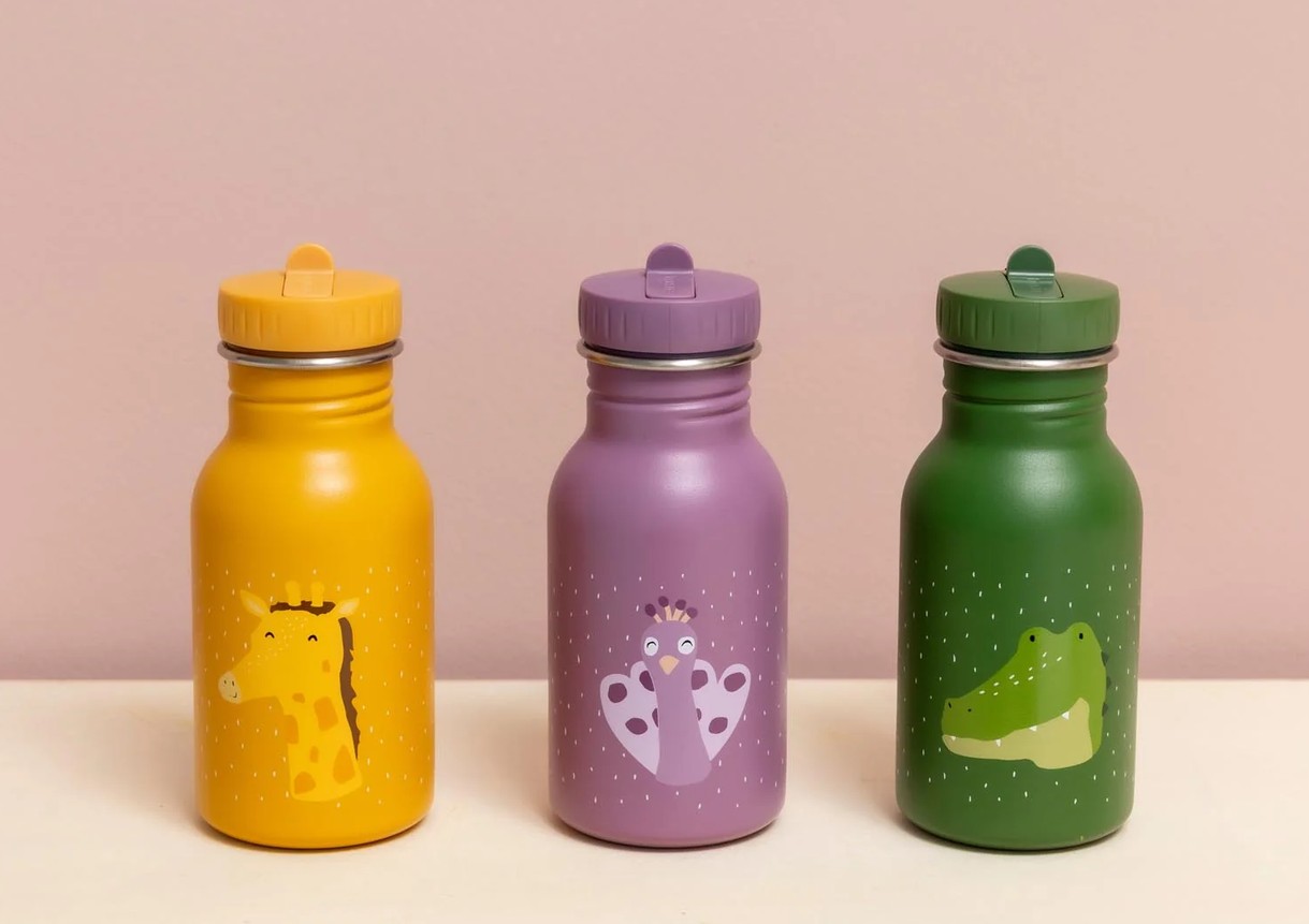 Gourde métal 350ml: Monsieur Crocodile – Image 4