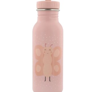 Gourde métal 500ml: Madame Papillon