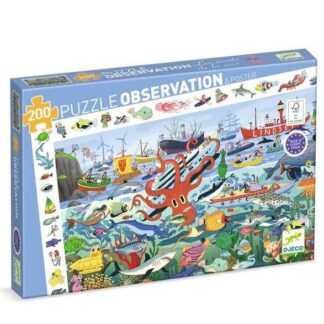Puzzle d'observation Les secrets de la mer 200pcs