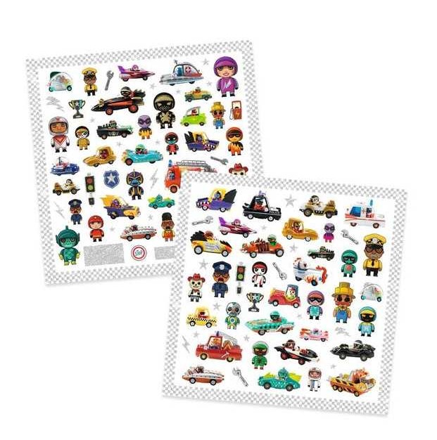 Stickers métallisés Crazy Motors – Image 2