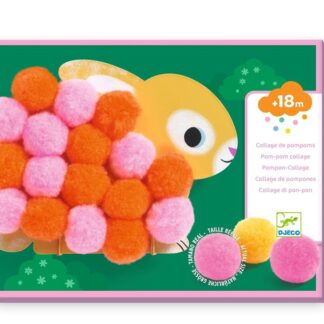 Animaux et ronds pompons