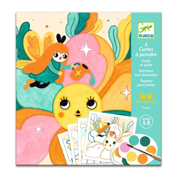 Cartes à peindre Jardin féérique