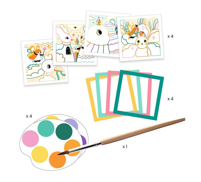 Cartes à peindre Jardin féérique – Image 3