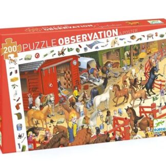 Puzzle d'observation Equitation 200 pcs
