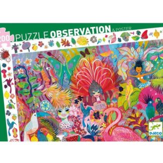 Puzzle d'observation carnaval de Rio 200 pcs