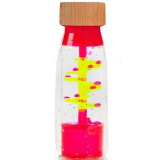 Bouteille sensorielle: move spirale pink